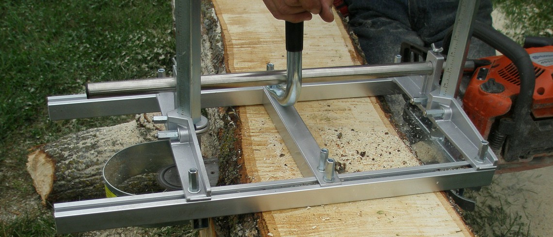 Chainsaw mill for sawbar length from 18